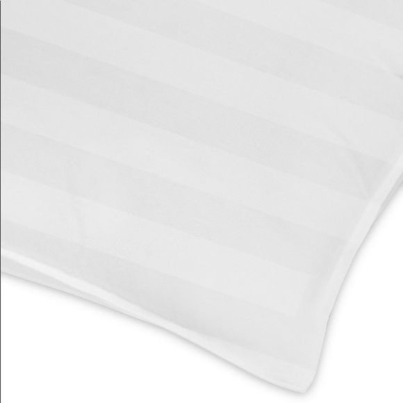 SensorPEDIC Dobby Stripe SoftLOFTFiber Fill Pillow/ 2 pillows included - Picture 4 of 4